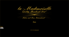 Desktop Screenshot of la-mademoiselle.com