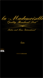 Mobile Screenshot of la-mademoiselle.com